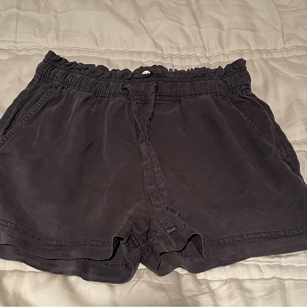 C&C California Tencel Charcoal Shorts